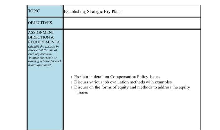 1. Explain different types of training methods