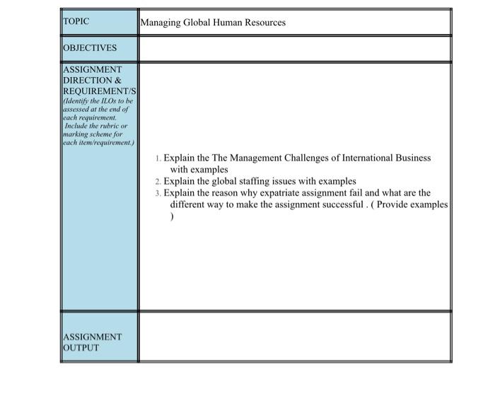 1. Explain different types of training methods