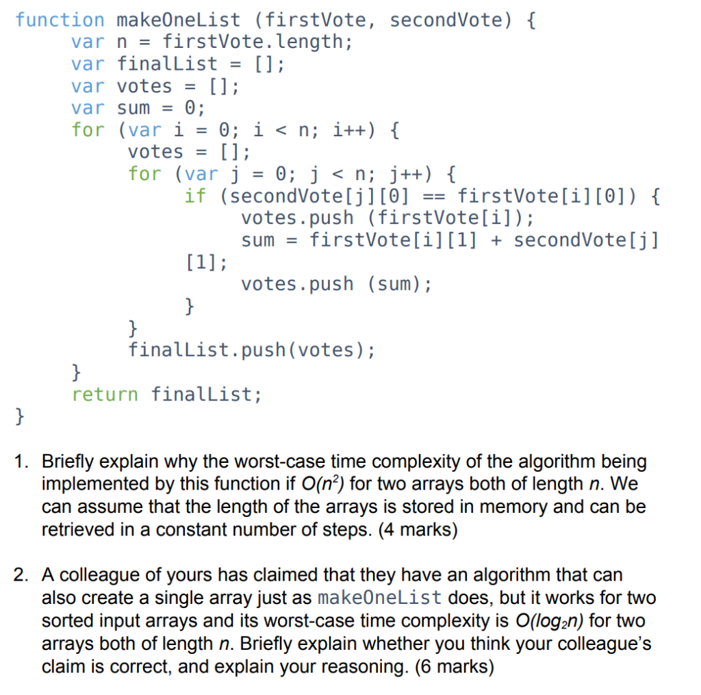 (e) Imagine you work for a website called 'Nasty