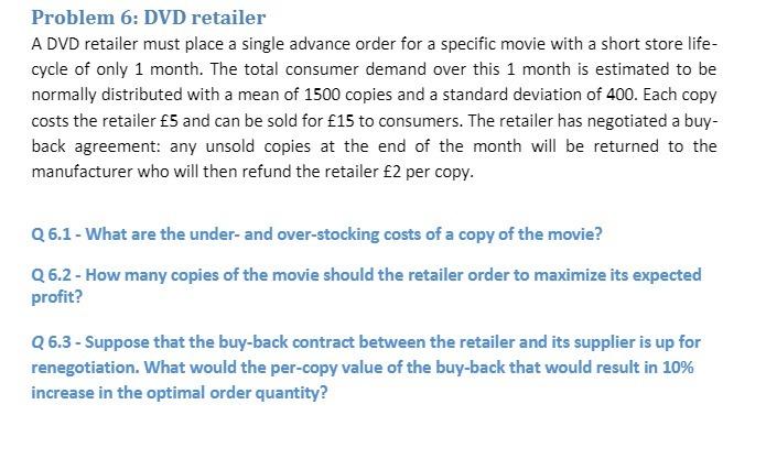 I have only this information. please solve the