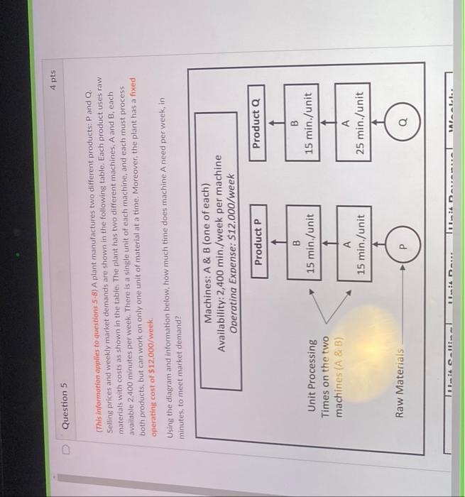 (This informotion applies to questions 5-8) A