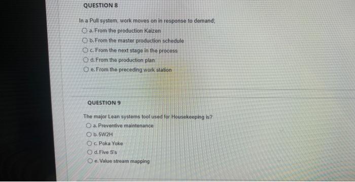 what are the correct answers for questions