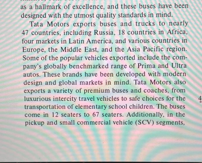 questions 1-4 please Locomotive Company. Today,