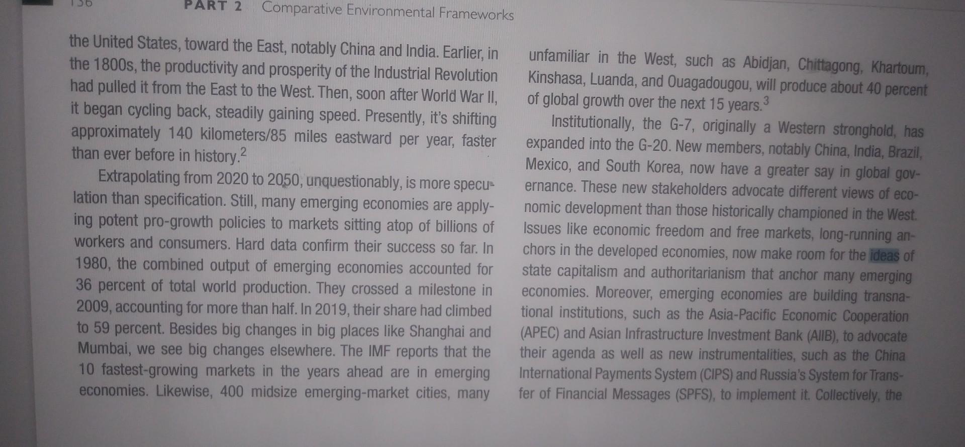 Are emerging economies making a comeback? give