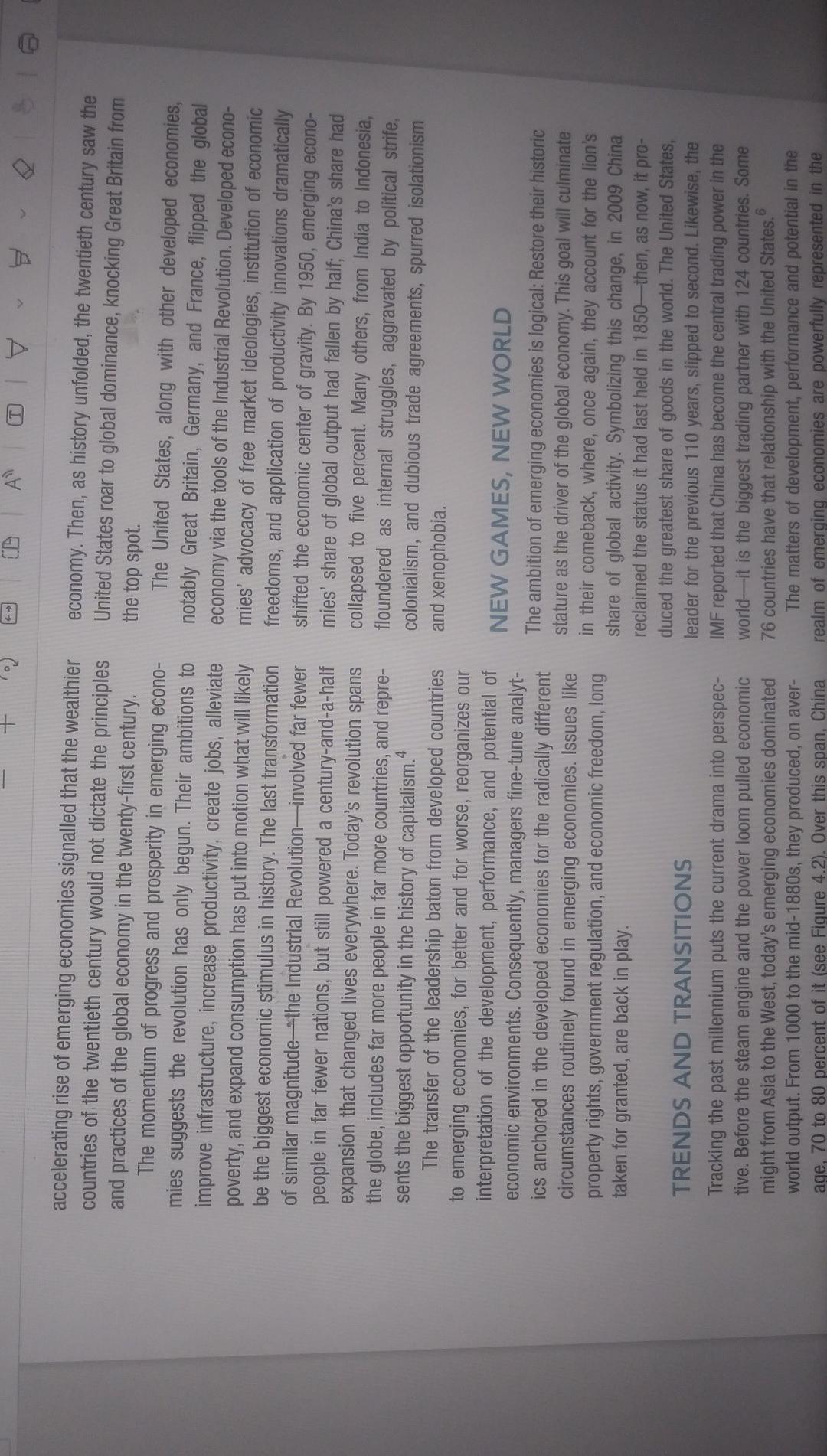 Are emerging economies making a comeback? give