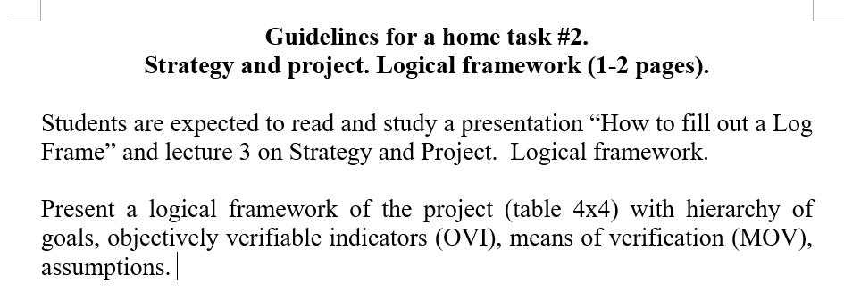 Data Evaluation in Business Projects Guidelines