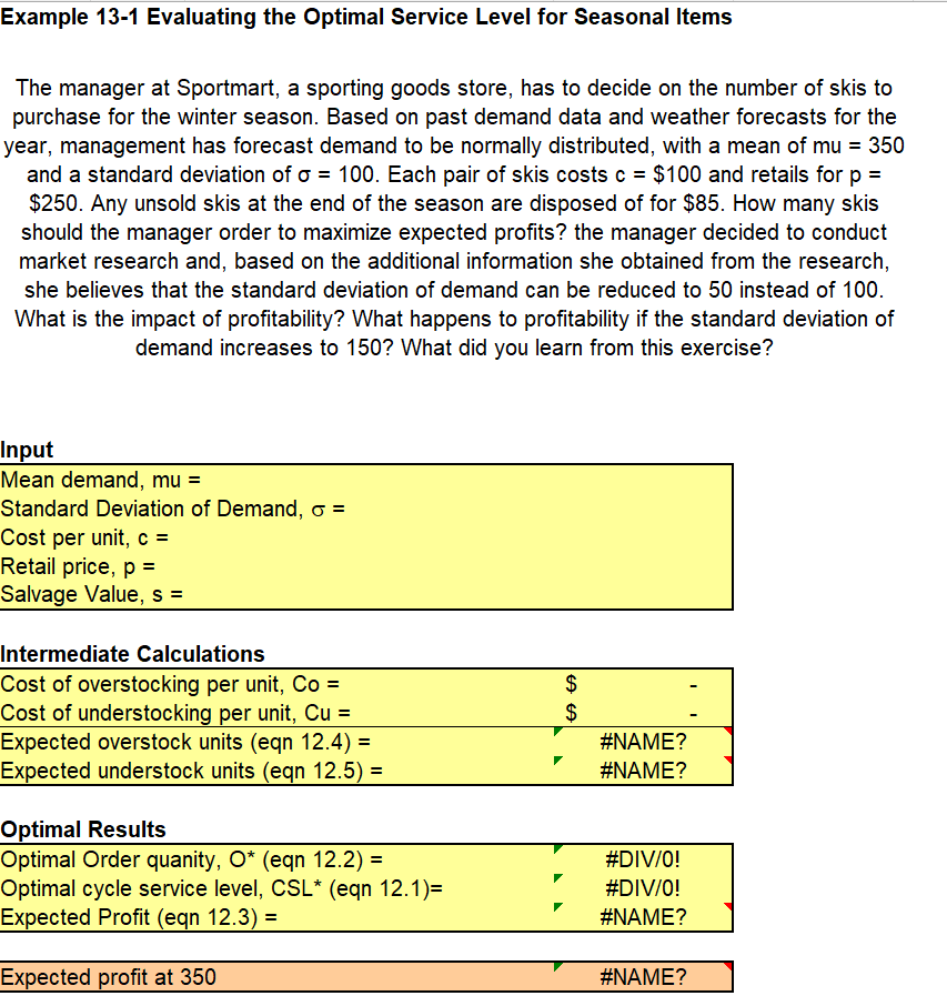 Note: This is not a Solver problem. Just change