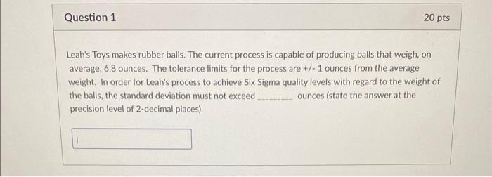 Leah's Toys makes rubber balls. The current