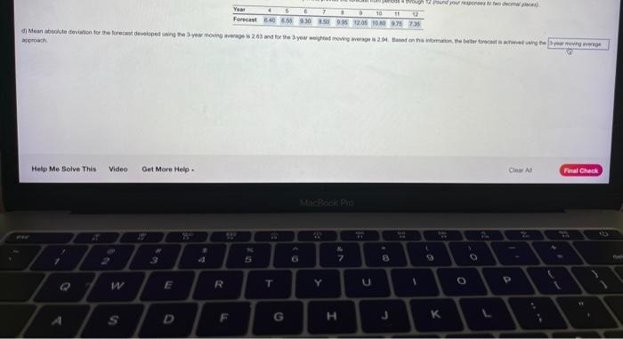 Part D? Meun abuckte deviation for the recent