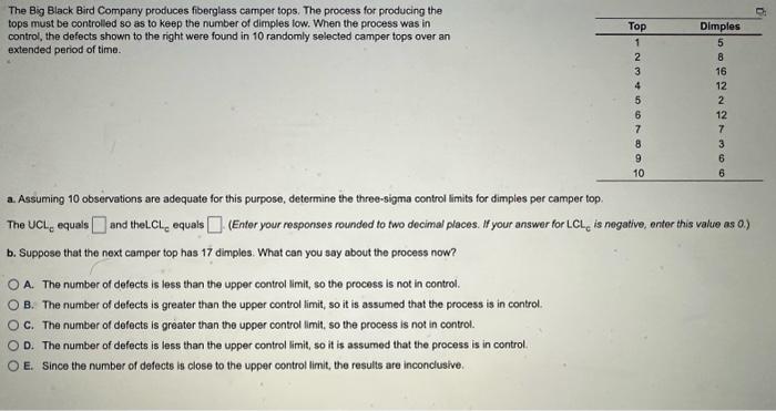 The Big Black Bird Company produces fiberglass