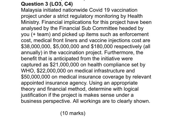 please answer this with clear steps Question 3