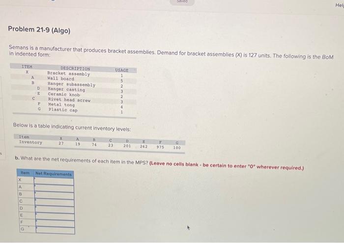 Semans is a manufacturer that produces bracket