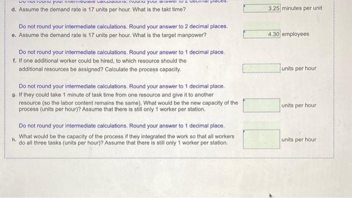 please do f-h Consider a process consisting of