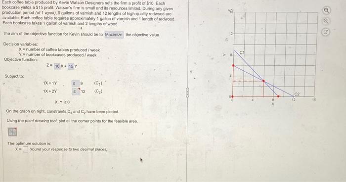 please also include optimum solution for y Each