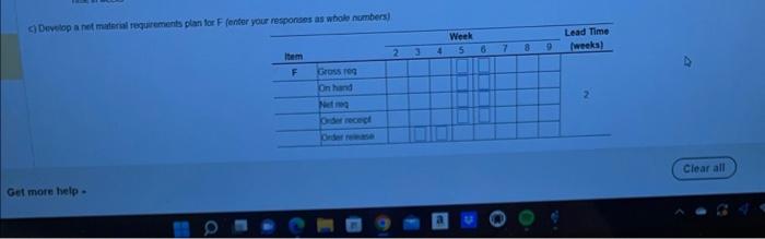 iechared toc each parect Assumie fol fort obt