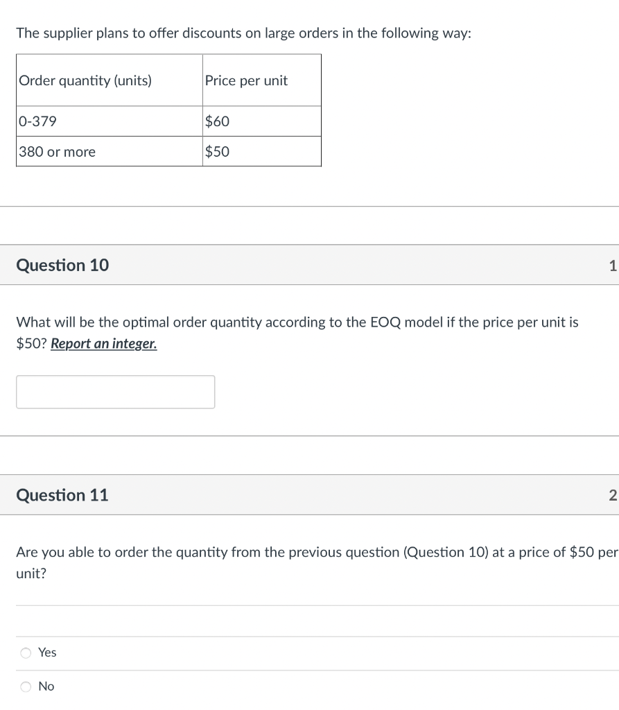 A manufacturer keeps a continuous inventory