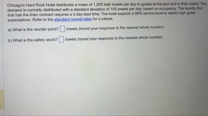 Chicago's Hard Rock Hotel distributes a mean of