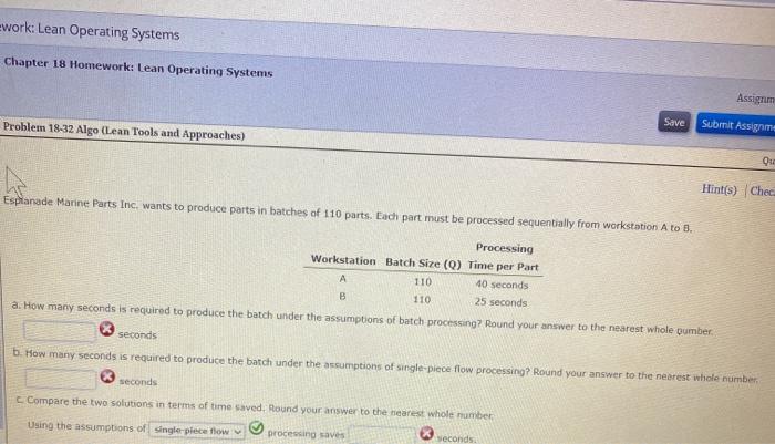 Question of ans Problem 1.32 Algo (Lean Tools and