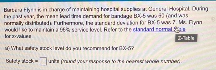 Barbara Flynn is in charge of maintaining