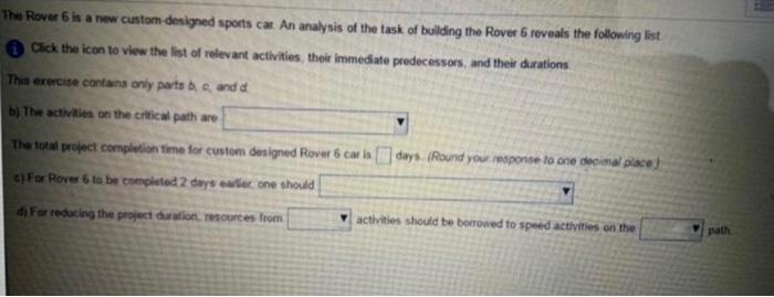 The Rover 6 is a new custom-designed sports car.