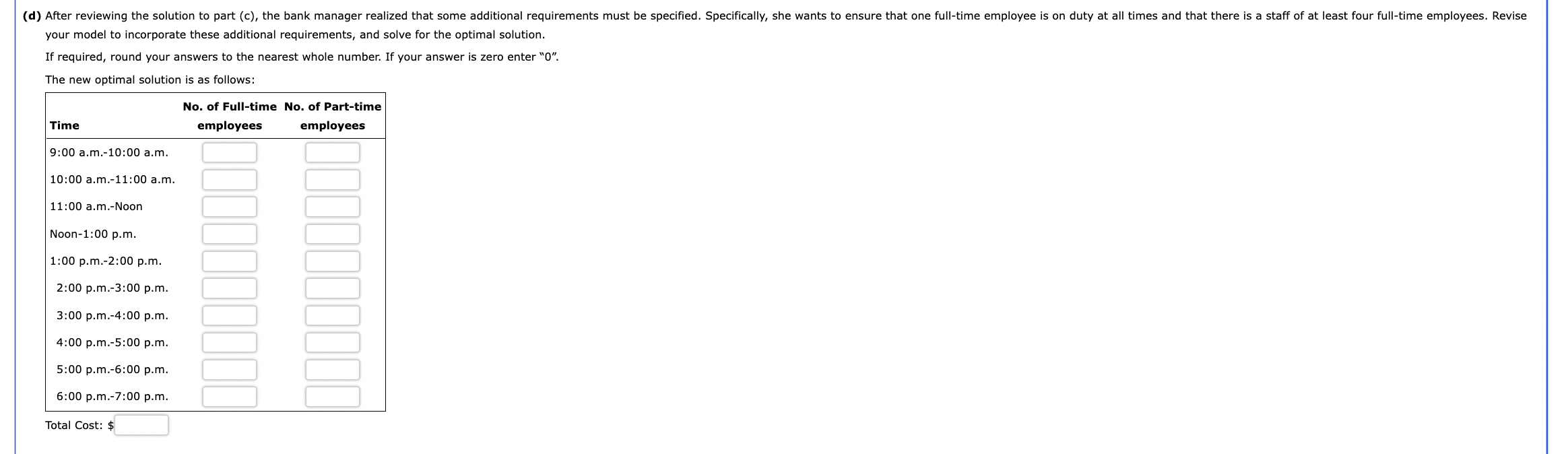 Please SOLVE steps IN EXCEL-- Thank You :)