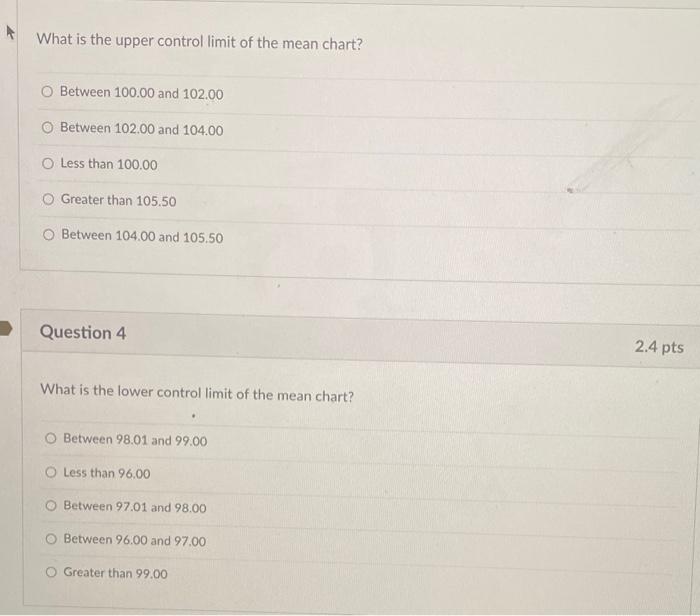 1 Using the following information for the next