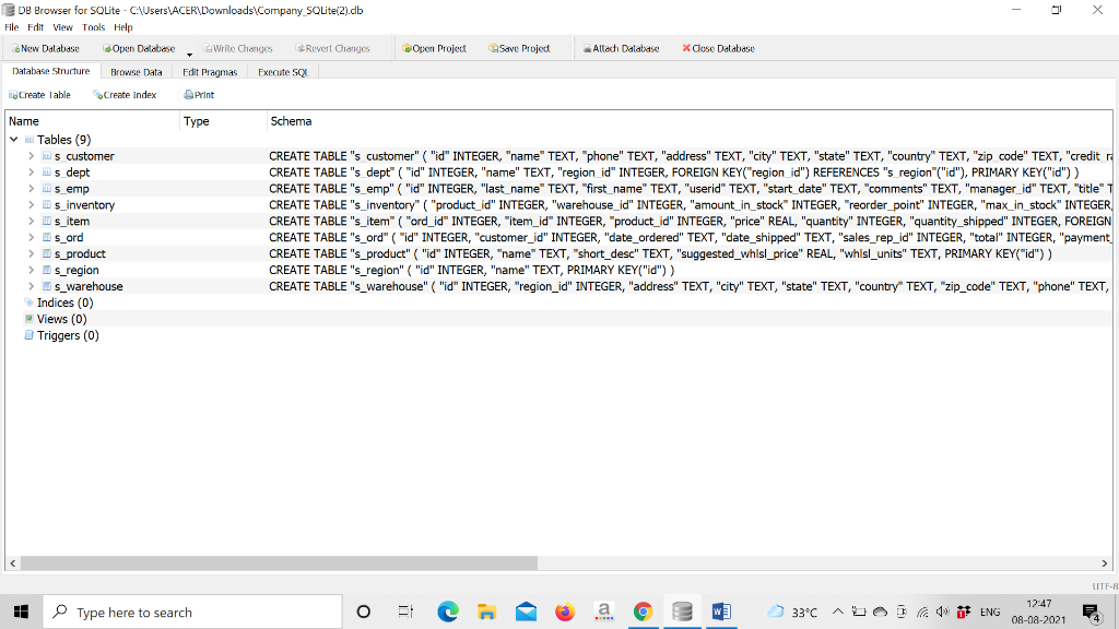 DB Browser for SQLite -