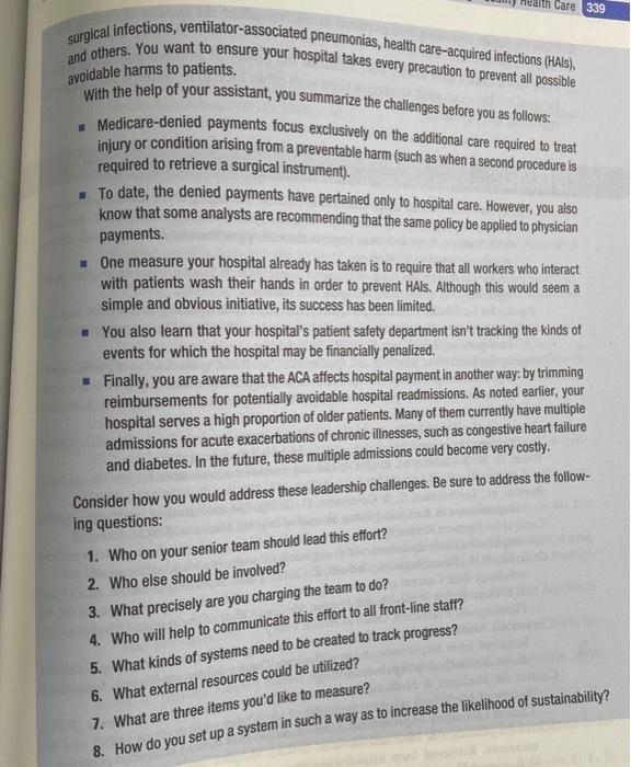 CASE EXERCISE-USING DATA TO SUPPORT