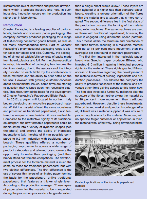 Question 1: What do you understand by innovation