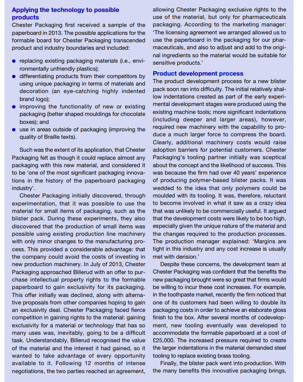 Question 1: What do you understand by innovation