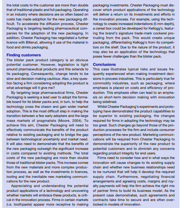 Question 1: What do you understand by innovation