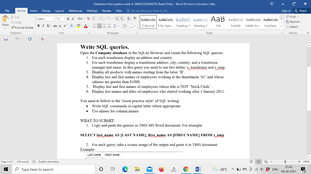 DB Browser for SQLite -