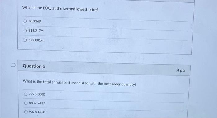 Alex wants to determine the best order quantity