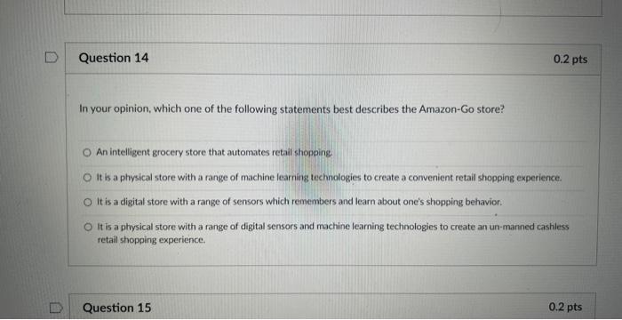Question 9 0.1pts The key idea behind Amazon