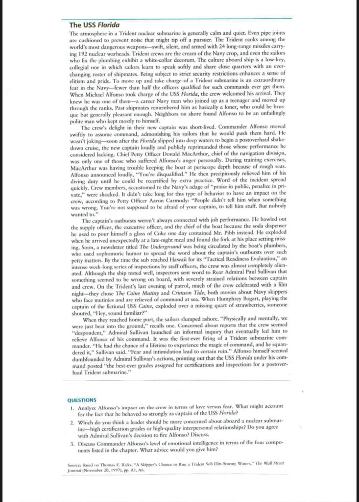 please answer a question no 2 with The USS