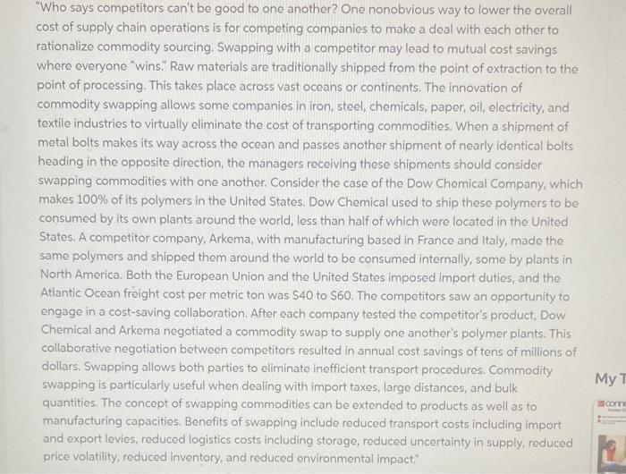 Ch 11 - Please read - Managerial Insights Box