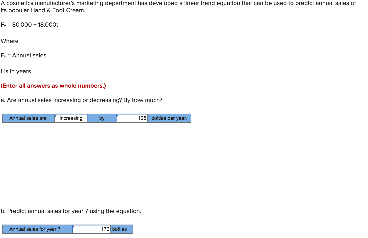 I can't seem to get this problem correct. A