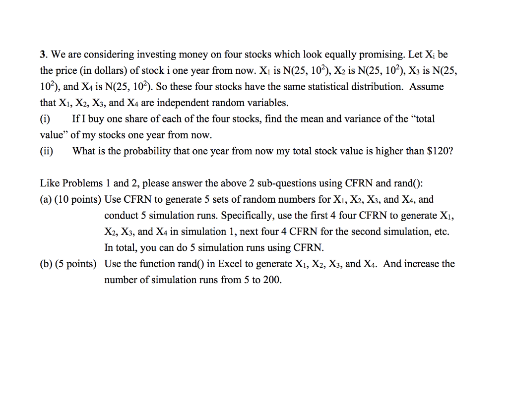 Can you please answer Problem 3 and provide a