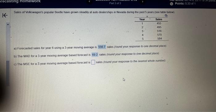 sales (round your response fo one decimal place).