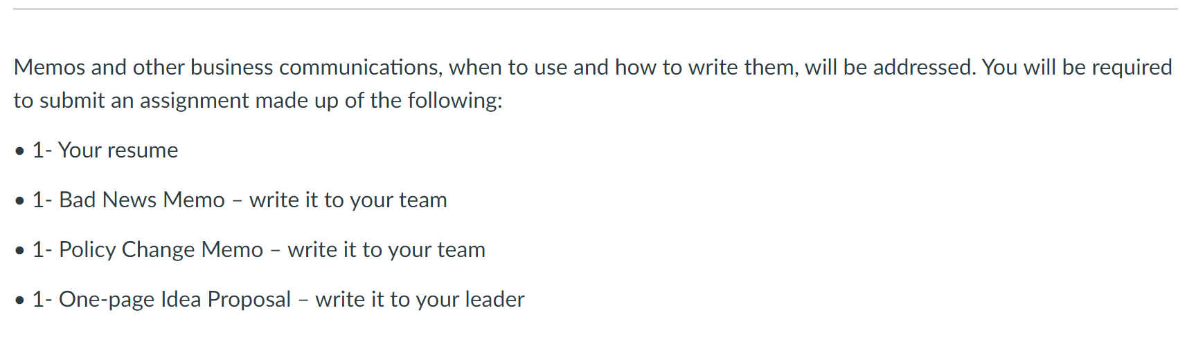 *******I already have the resume done so please