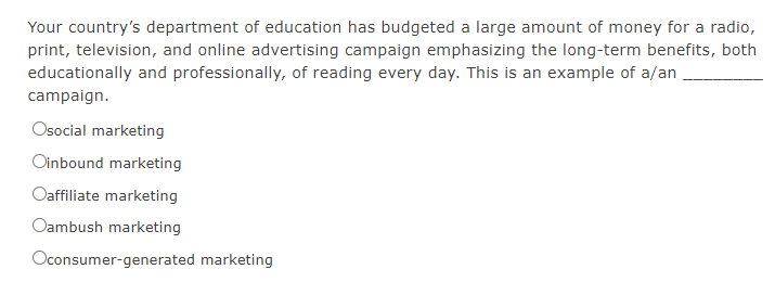 Your country's department of education has