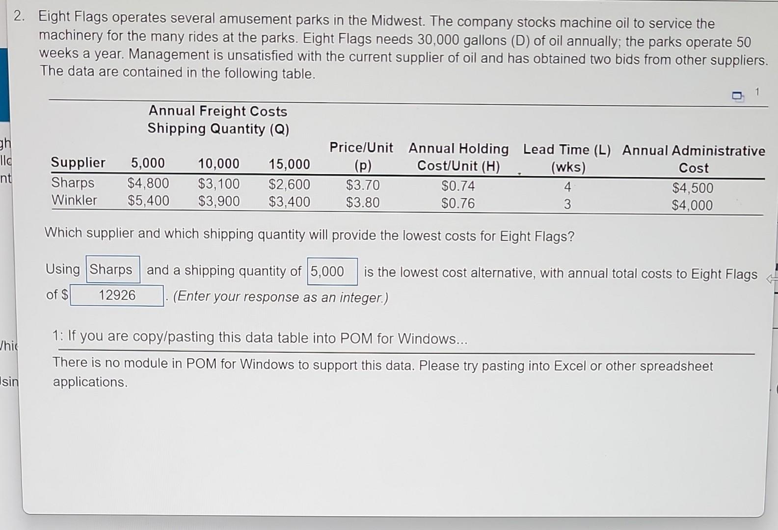 14. 2 Eight Flags operates several amusement