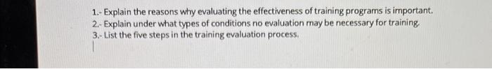 please answer as soon as possible! 1.- Explain