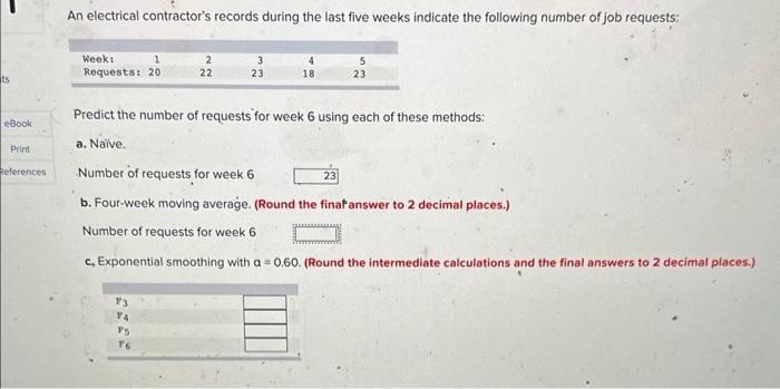 An electrical contractor's records during the