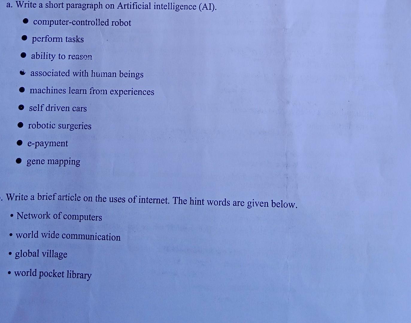 5 Use the sales data given below to determine: