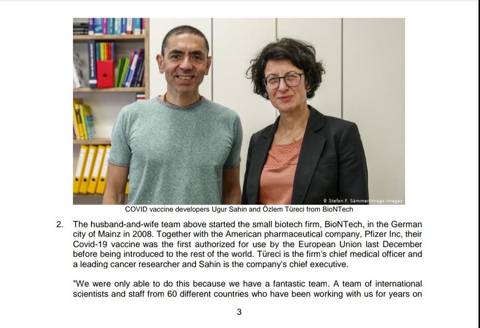 Stefan F. Sammertimago images COVID vaccine