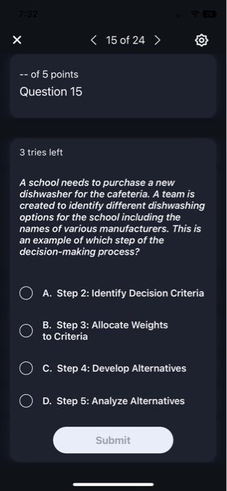 3 tries left A school needs to purchase a new