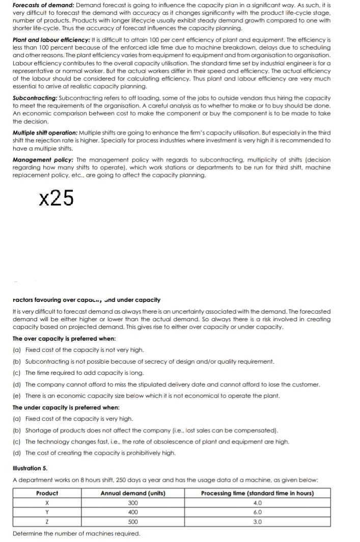 bxk Forecasts of demand: Demand forecast is going