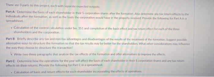 Spreadsheet Parts A & C part B in 2-3 paragraphs