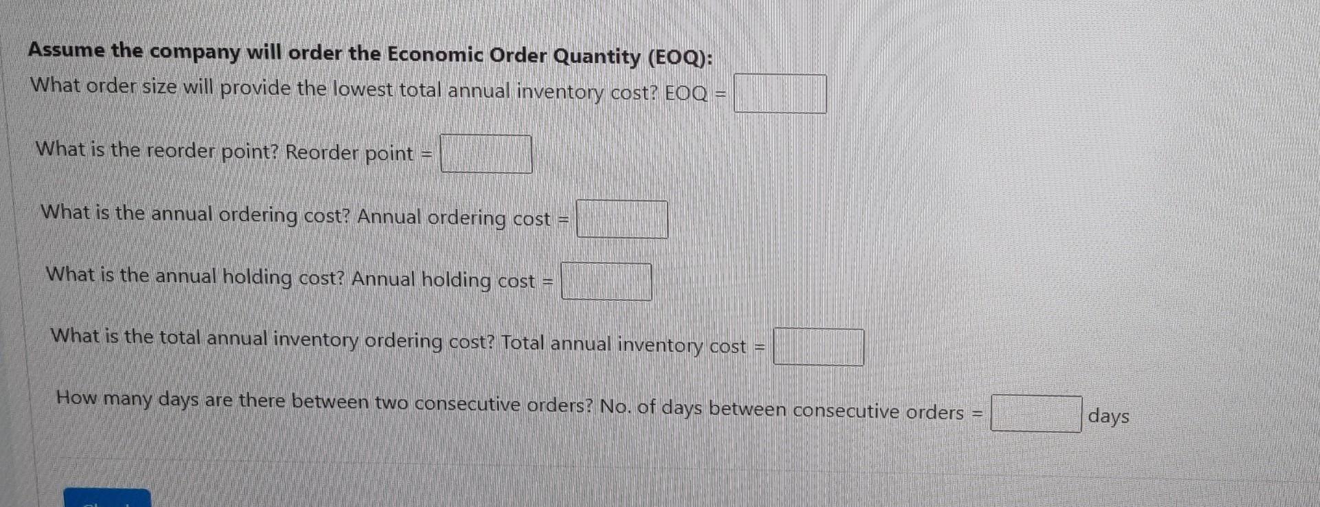 The annual demand for chocolate bar containers is